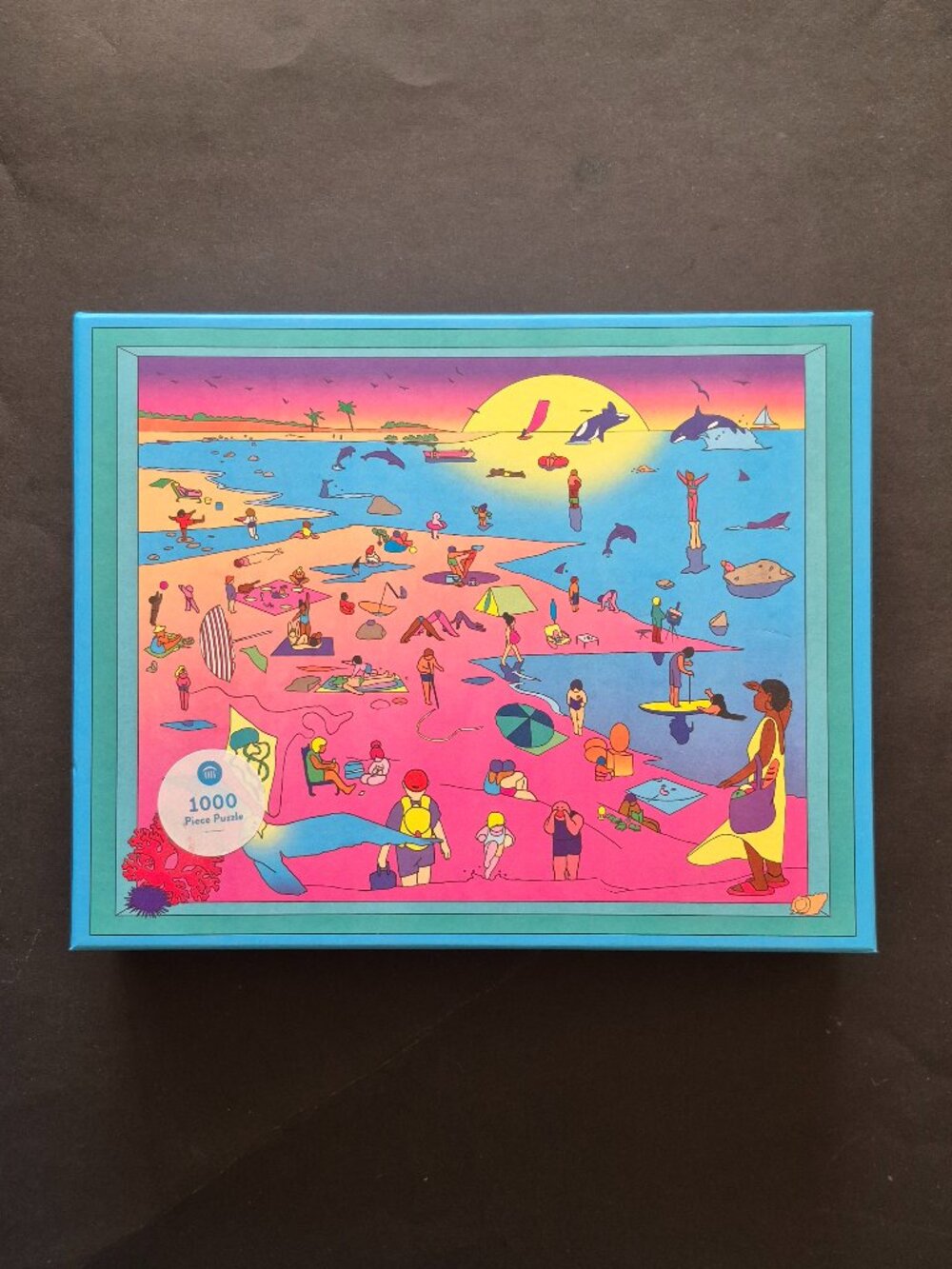 1000 Piece "At the Beach" Jigsaw Puzzle